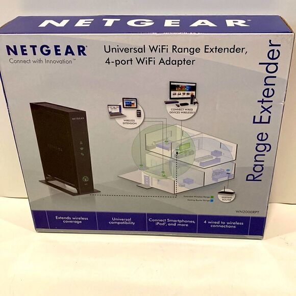 NetGear Wifi Range Extender   - Picture 1 of 6